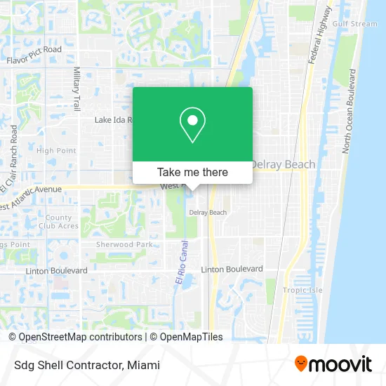 Sdg Shell Contractor map
