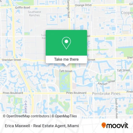 Erica Maxwell - Real Estate Agent map