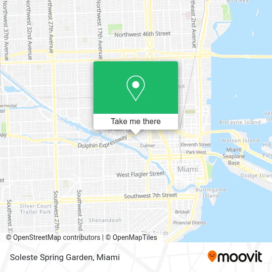 Soleste Spring Garden map