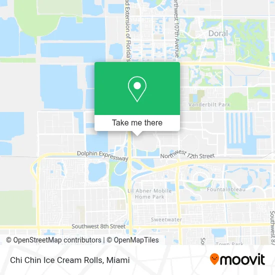 Chi Chin Ice Cream Rolls map