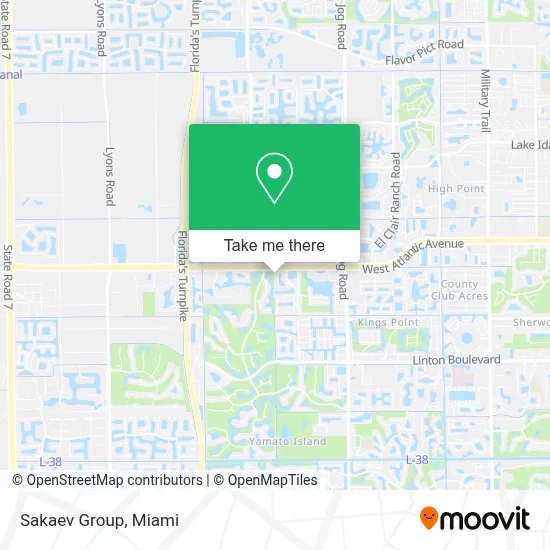Sakaev Group map