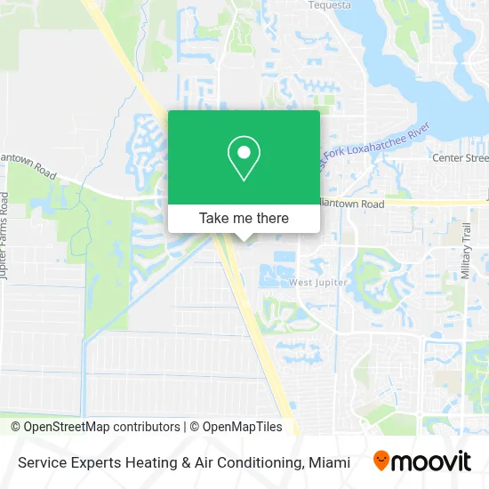 Service Experts Heating & Air Conditioning map