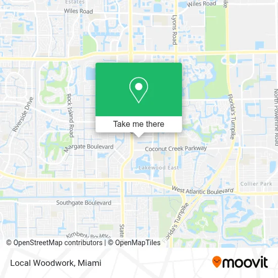 Local Woodwork map
