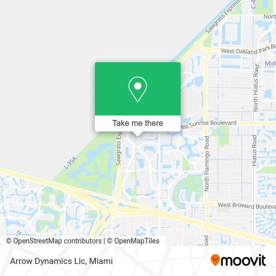 Arrow Dynamics Llc map