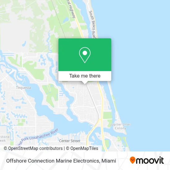 Offshore Connection Marine Electronics map