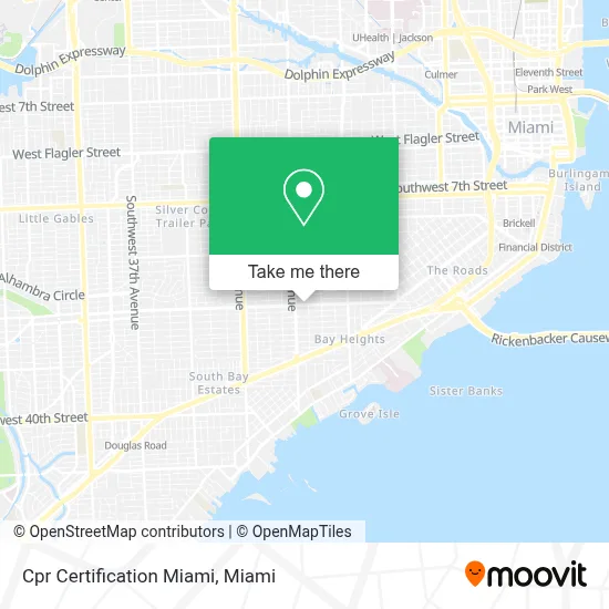 Cpr Certification Miami map