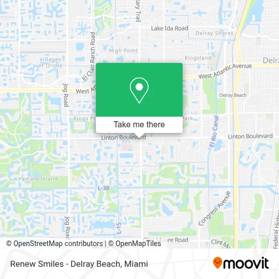Renew Smiles - Delray Beach map