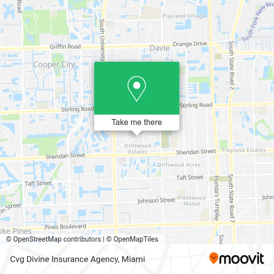 Cvg Divine Insurance Agency map