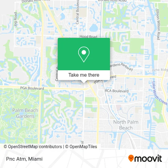 Pnc Atm map