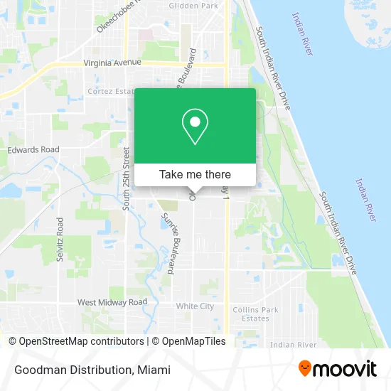 Goodman Distribution map