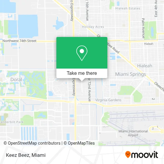 Keez Beez map