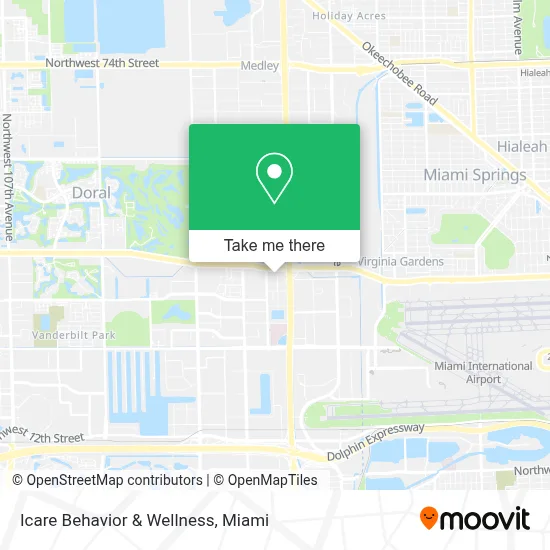 Icare Behavior & Wellness map