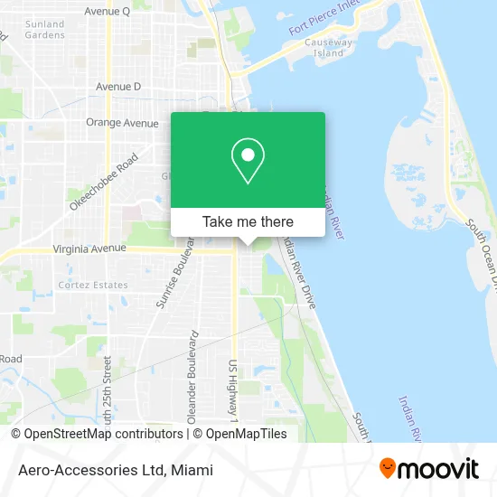 Aero-Accessories Ltd map