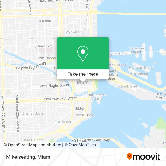 Mikeiseating map
