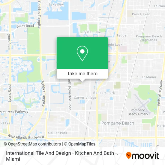 International Tile And Design - Kitchen And Bath - map