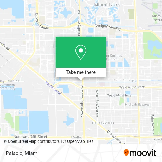 Palacio map