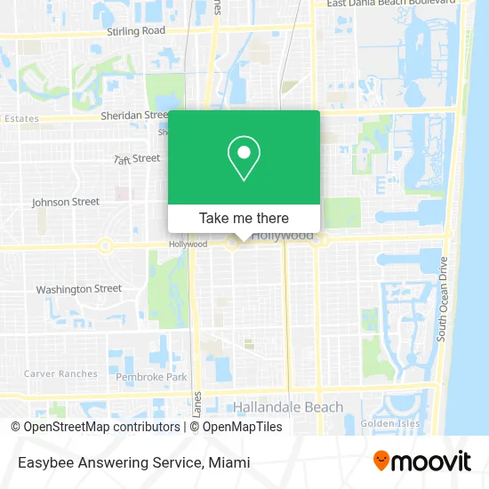 Easybee Answering Service map