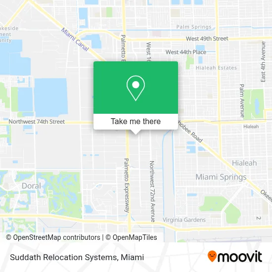 Suddath Relocation Systems map