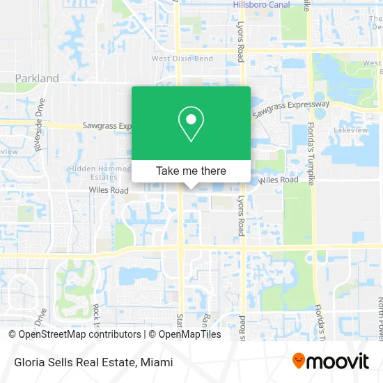 Gloria Sells Real Estate map