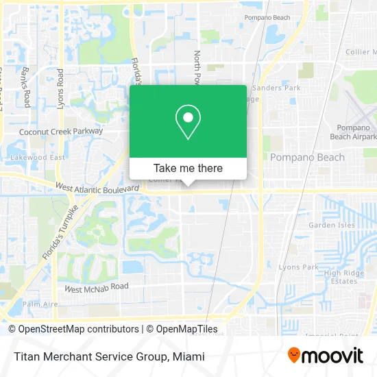 Titan Merchant Service Group map