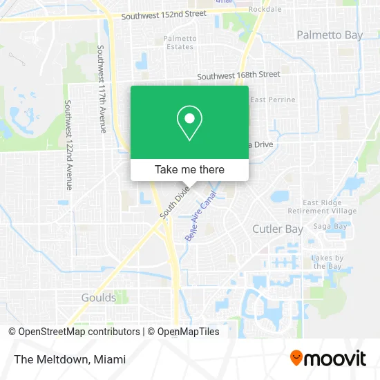 The Meltdown map
