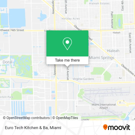 Euro Tech Kitchen & Ba map