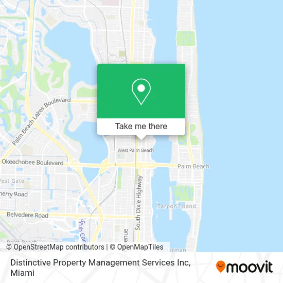 Distinctive Property Management  Services Inc map