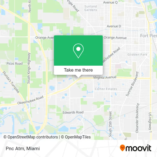Pnc Atm map
