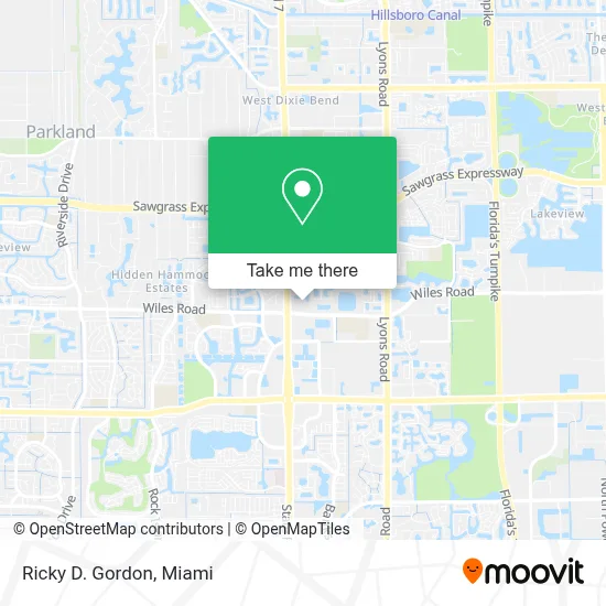 Ricky D. Gordon map