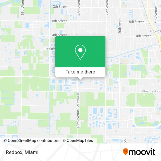 Redbox map