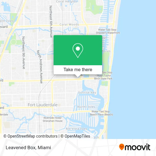 Leavened Box map