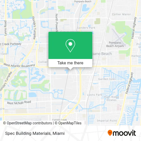 Spec Building Materials map