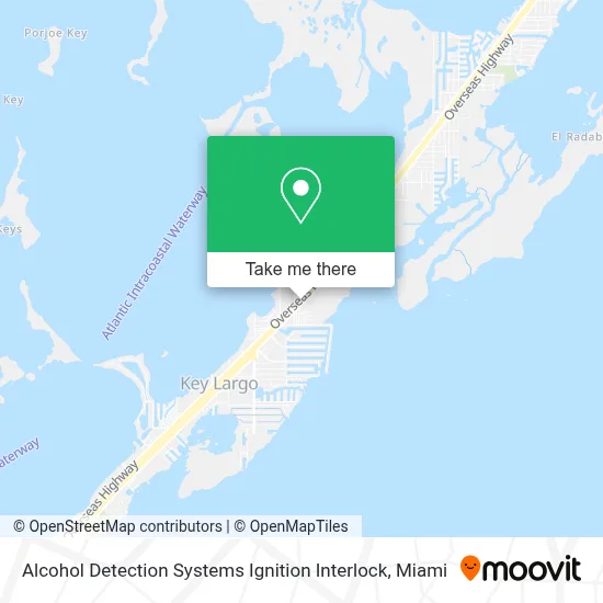 Alcohol Detection Systems Ignition Interlock map
