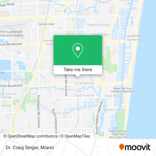 Dr. Craig Singer map