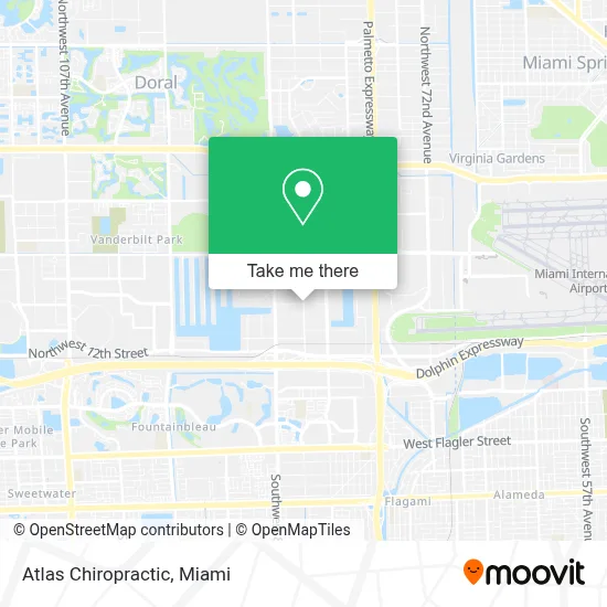 Atlas Chiropractic map