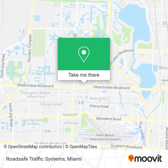 Roadsafe Traffic Systems map