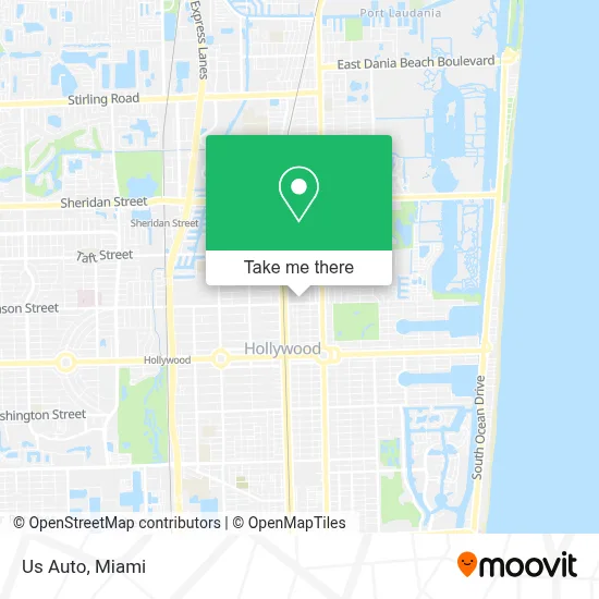 Us Auto map