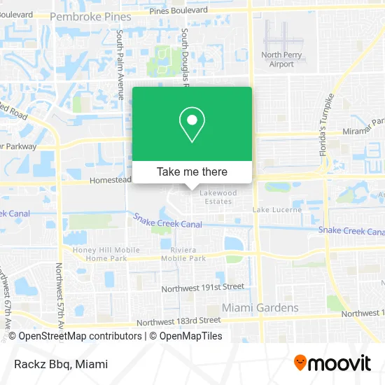 Rackz Bbq map