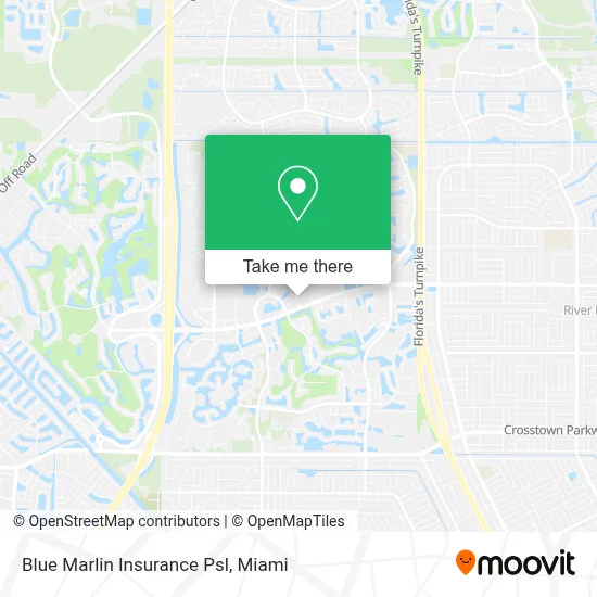 Blue Marlin Insurance Psl map