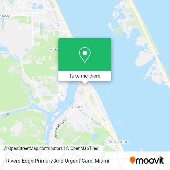 Rivers Edge Primary And Urgent Care map