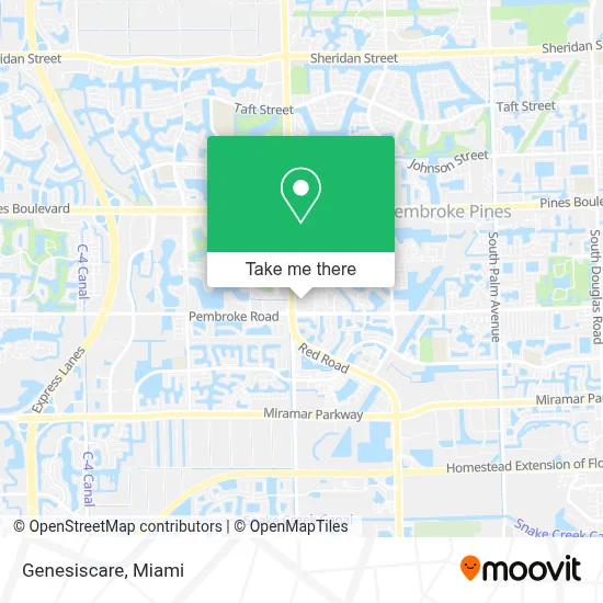 Genesiscare map