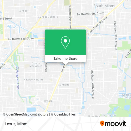 Lexus map
