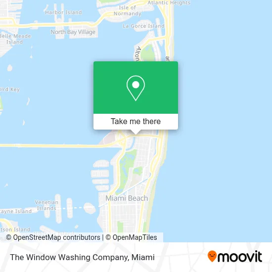 The Window Washing Company map