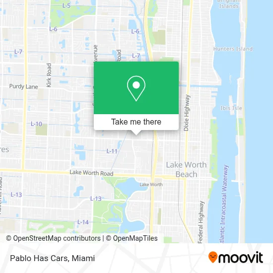 Pablo Has Cars map