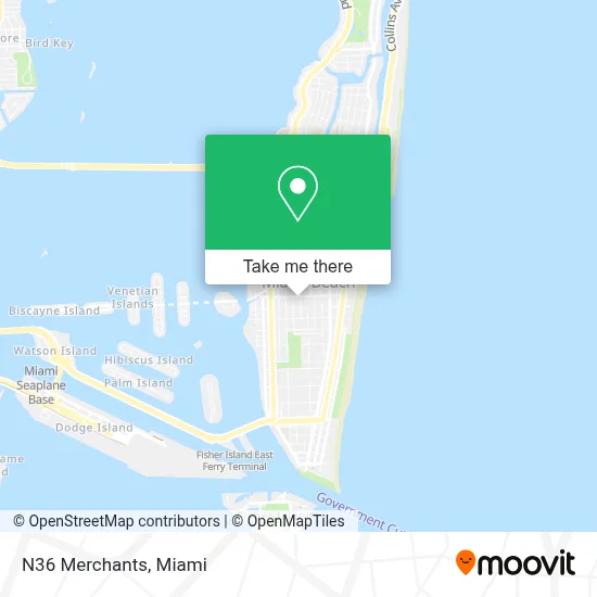 N36 Merchants map