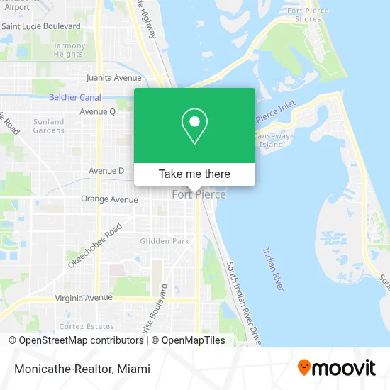 Monicathe-Realtor map