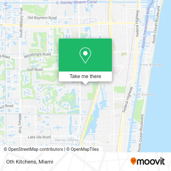 Oth Kitchens map