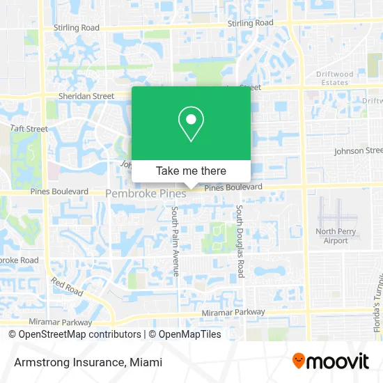 Armstrong Insurance map