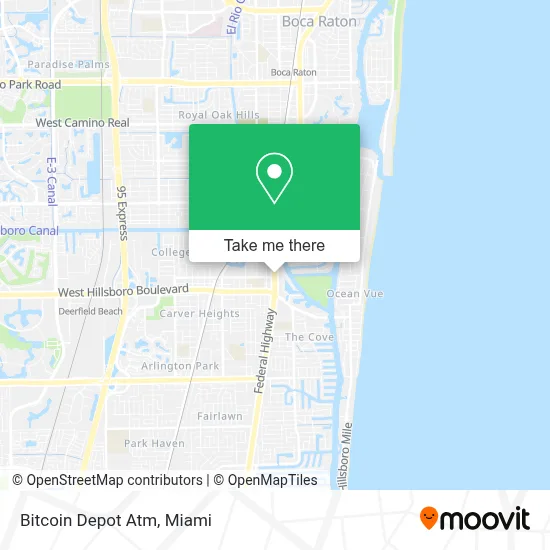 Bitcoin Depot Atm map