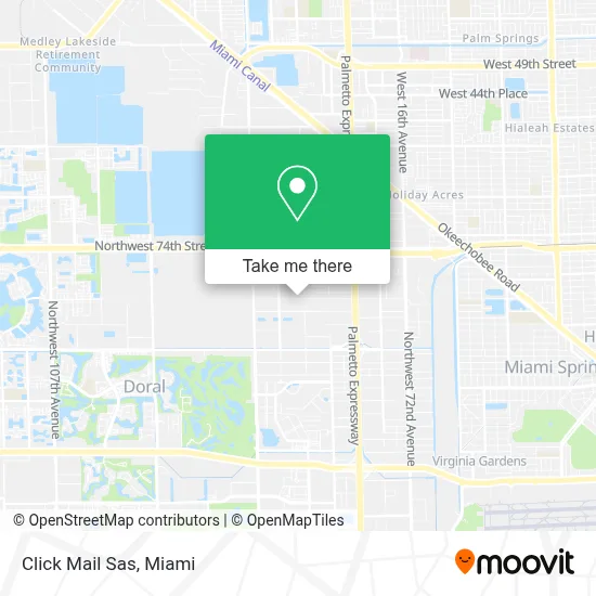 Click Mail Sas map